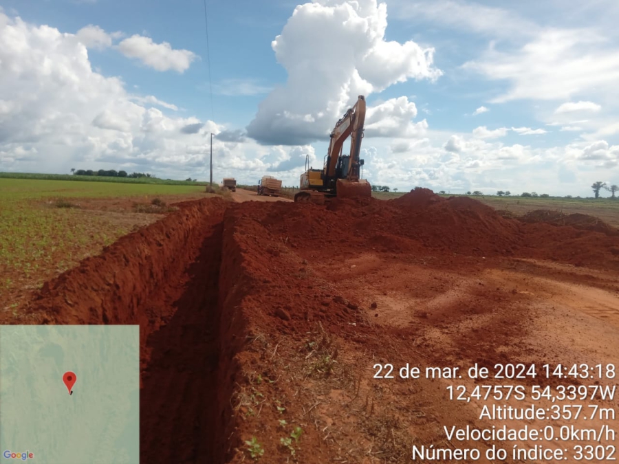 Prefeitura de Nova Ubiratã Reforça Infraestrutura Viária para Enfrentar Erosão nas Estradas Locais