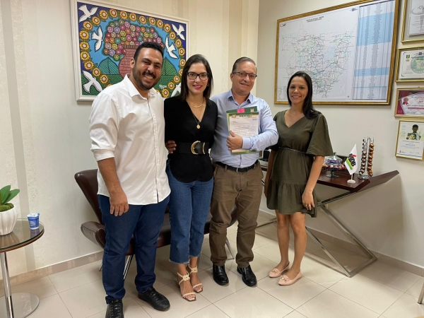 Prefeito e Secretários Municipais cumprem agenda com Deputada Estadual em Cuiabá