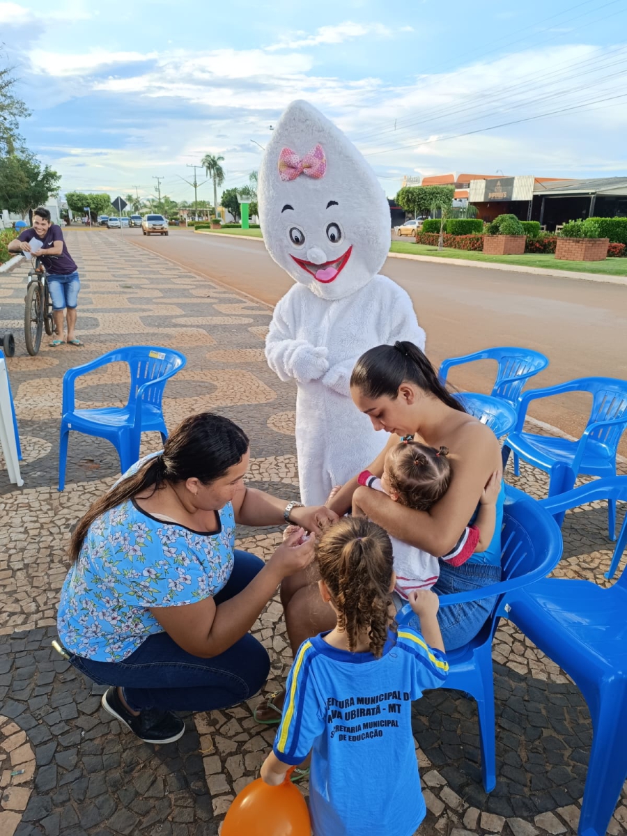 Prefeitura de Nova Ubiratã promoveu saúde na praça: Atendimento e prevenção para a comunidade