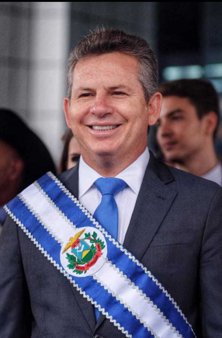 Mauro Mendes como governador do Mato Grosso