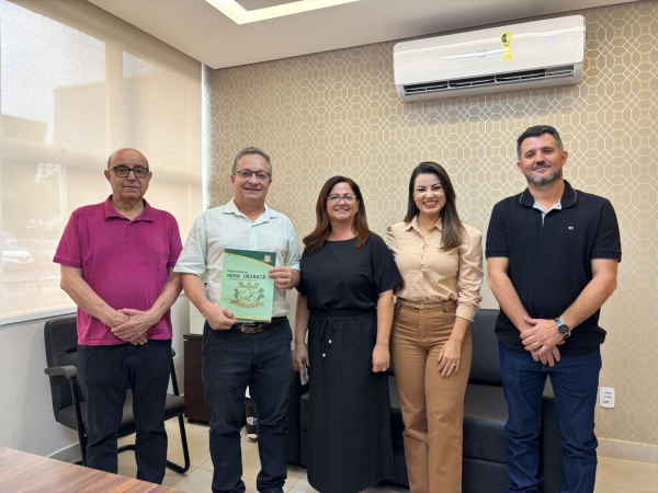 Autoridades Municipais participam de reunião no DNIT e na SEDUC em busca de melhorias para Nova Ubiratã