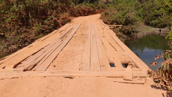 Ponte do Rio Bonito passará por serviços de manutenção nesta quarta-feira (13)