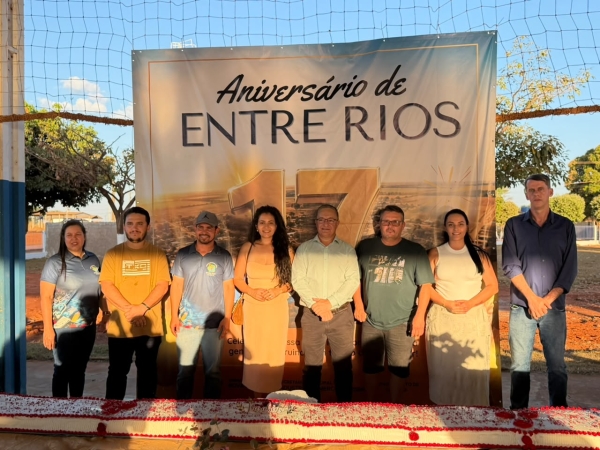Distrito de Entre Rios celebra 17 anos de hist&oacute;ria e progresso