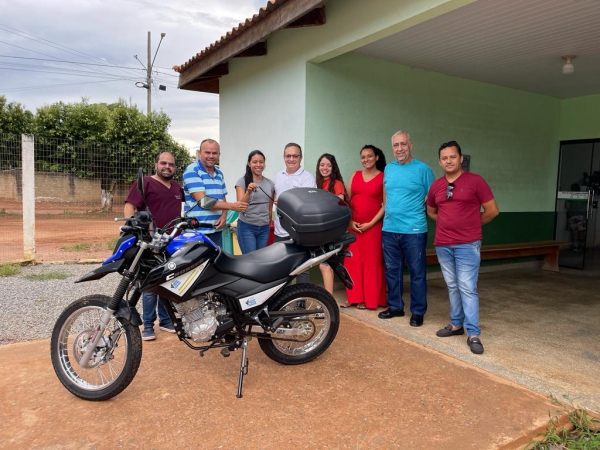 Prefeito Municipal e equipe das Secretarias de Esporte e Saúde realizam visita ao distrito de Parque Água Limpa