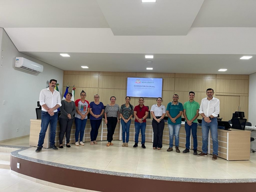 Prefeitura de Nova Ubiratã realiza Audiência Pública no Plenário da Câmara Municipal de Vereadores