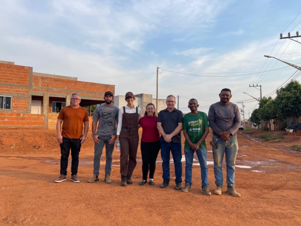 Prefeitura Municipal de Nova Ubiratã recebe visita técnica da AMM para elaboração do projeto de pavimentação asfáltica no Bairro Novo Horizonte