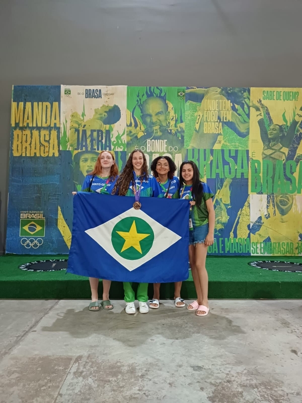 Atletas de Nova Ubiratã participaram dos Jogos da Juventude 2023 em Ribeirão Preto - SP