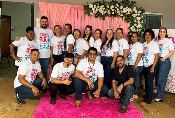 Prefeitura de Nova Ubiratã realiza ações sobre Outubro Rosa nos distritos de Entre Rios e Santo Antônio do Rio Bonito