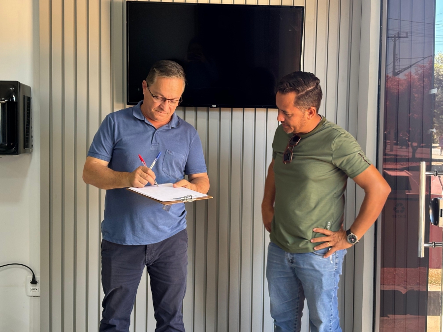 Autoridades Municipais de Nova Ubiratã definem pontos para instalação de câmeras de segurança nas unidades de saúde
