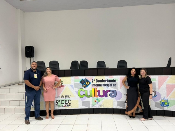 Representantes da Secretaria de Indústria, Comércio, Turismo e Cultura participaram da 2ª Conferência Intermunicipal de Cultura