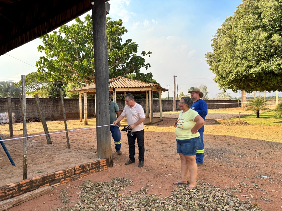 Autoridades Municipais de Nova Ubiratã realizam visita técnica para definir melhorias em escolas dos distritos de Santo Antônio do Rio Bonito e Novo Mato Grosso 