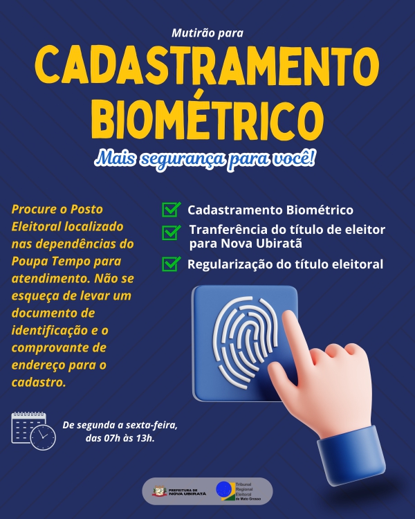 Prefeitura Municipal e Justiça Eleitoral promovem ação conjunta para incentivar os cidadãos a regularizarem sua situação eleitoral
