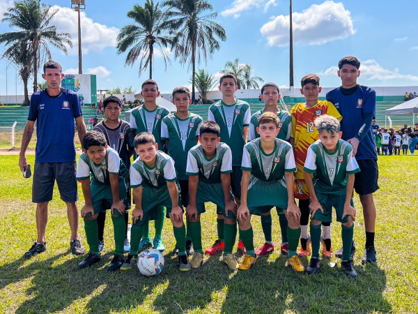 Alunos da Secretaria de Esporte e Lazer estiveram participando da 2ª Super Copa Mato Grosso de Futebol de Base em Sinop