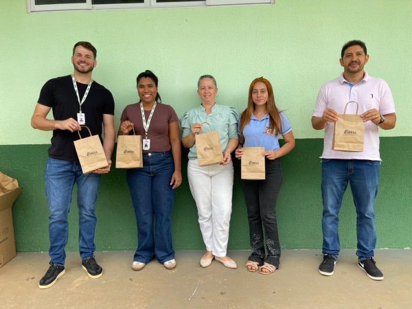 Prefeitura Municipal de Nova Ubirat&atilde; em parceria com o Cidesa promove palestra de conscientiza&ccedil;&atilde;o ambiental para alunos da Escola Tancredo Neves
