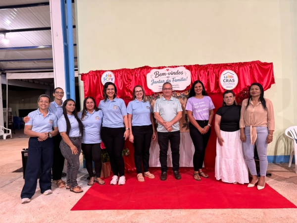 Secretaria de Assist&ecirc;ncia Social de Nova Ubirat&atilde; promove jantar especial para fam&iacute;lias do Servi&ccedil;o de Conviv&ecirc;ncia e Fortalecimento de V&iacute;nculos