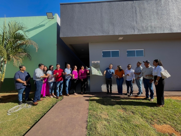 Prefeitura Municipal de Nova Ubiratã realiza inauguração do Centro Administrativo da Escola Municipal Tancredo Neves