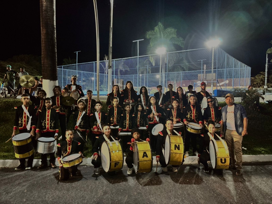 Fanfarra Municipal de Nova Ubiratã participa do 4º Festival de Bandas e Fanfarras de Vera 