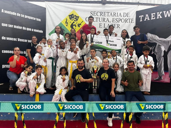 Atletas de Nova Ubiratã conquistaram a terceira colocação por equipe no VI Open Trivelato de Taekwondo 2024