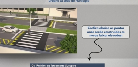 Prefeitura Municipal de Nova Ubiratã investe na construção de novas faixas elevadas 