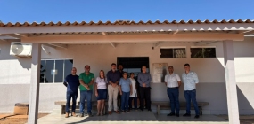 Prefeitura de Nova Ubiratã inaugura revitalização e reforma da ESF do distrito de Santa Terezinha do Rio Ferro