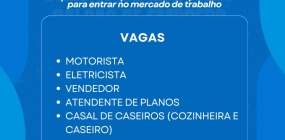 Confira as vagas disponíveis no Balcão de Emprego de Nova Ubiratã