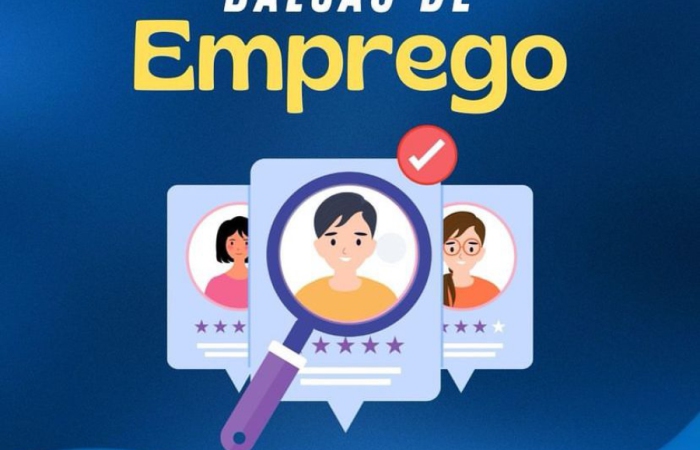 Confira as vagas disponíveis no Balcão de Emprego   