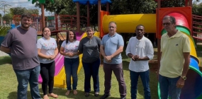 Prefeitura de Nova Ubiratã entrega novo parquinho e câmeras de segurança ao Cemei Pequeno Anjo