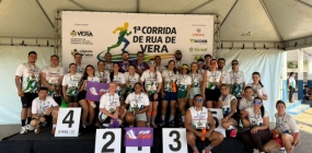 Atletas de Nova Ubiratã se destacam na 1ª Corrida de Rua do município de Vera