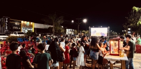 1º Cine Cultura realizado pelo Departamento de Cultura levou muita pipoca e diversão para crianças e adultos do município