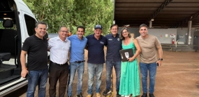 Governador Mauro Mendes visita Nova Ubiratã e anuncia R$ 5 milhões para continuidade do hospital   