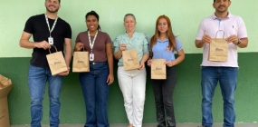 Prefeitura Municipal de Nova Ubiratã em parceria com o Cidesa promove palestra de conscientização ambiental para alunos da Escola Tancredo Neves