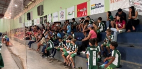 Intercâmbio esportivo movimenta o Ginásio Jonas Pinheiro em Nova Ubiratã