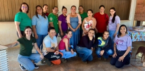 Secretaria de Assistência Social promove ações em alusão ao Agosto Lilás no distrito de Entre Rios e na comunidade ST madeiras